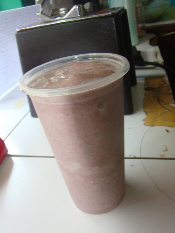 ถั่วแดงปั่น หวาน หอม อร่อย เย็นชื่นใจ
