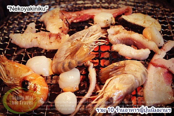 Nekoyakiniku-nimman 10 ร้าน อาหารญี่ปุ่น ย่านนิมมานฯ