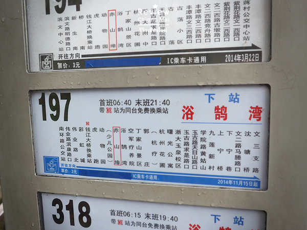 how to catch Chinese buses